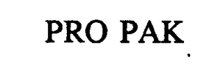 PRO PAK