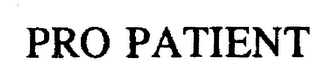 PRO PATIENT + logo