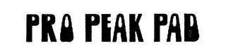 PRO PEAK PAD logo