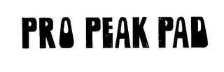 PRO PEAK PAD logo