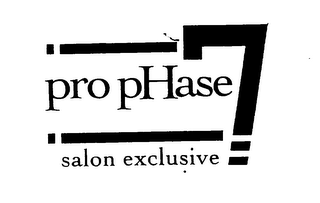 PRO PHASE 7 SALON EXCLUSIVE logo