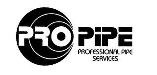 PRO PIPE PROFESSIONAL PIPE SERVICES logo