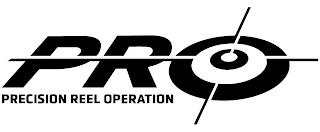PRO PRECISION REEL OPERATION logo