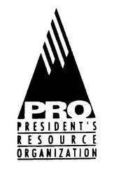 PRO PRESIDENT'S RESOURCE ORGANIZATION YOUR BOARD OF ASSOCIATES logo