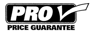 PRO PRICE GUARANTEE logo