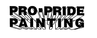 PRO-PRIDE PAINTING logo