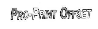 PRO-PRINT OFFSET logo