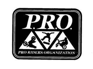P.R.O. PRO RIDERS ORGANIZATION logo