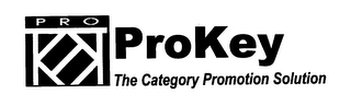 PRO PROKEY THE CATEGORY PROMOTION SOLUTION logo