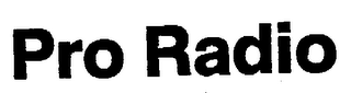 PRO RADIO logo