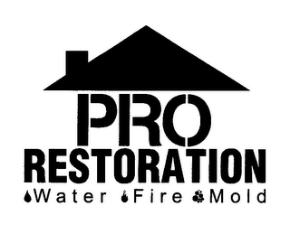 PRO RESTORATION WATER FIRE MOLD logo