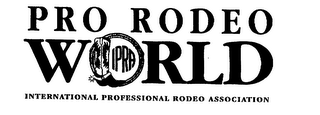PRO RODEO IPRA WORLD INTERNATIONAL PROFESSIONAL RODEO ASSOCIATION logo