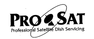 PRO SAT PROFESSIONAL SATELLITE DISH SERVICING logo