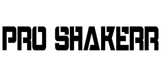 PRO SHAKERR logo