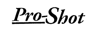 PRO-SHOT logo
