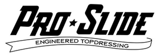 PRO SLIDE ENGINEERED TOPDRESSING logo