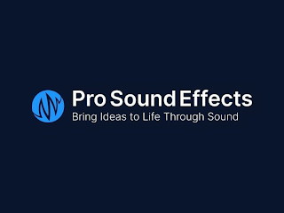 PRO SOUND EFFECTS BRING IDEAS TO LIFE THROUGH SOUND logo