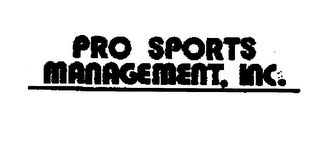 PRO SPORTS MANAGEMENT, INC. logo