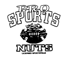 PRO SPORTS NUTS LICENSED SPORTSWEAR logo