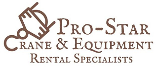 PRO-STAR CRANE & EQUIPMENT RENTAL SPECIALISTS logo