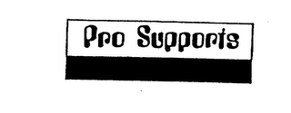 PRO SUPPORTS logo