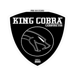 -PRO SYSTEMS- KING COBRA CARBURETOR CIRCA 2020 logo