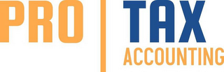 PRO TAX ACCOUNTING logo