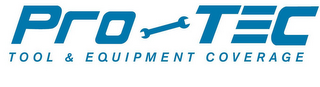 PRO TEC TOOL & EQUIPMENT COVERAGE logo