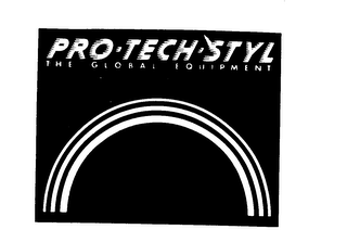 PRO-TECH-STYL THE GLOBAL EQUIPMENT logo