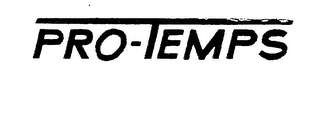 PRO-TEMPS logo