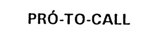 PRO-TO-CALL logo