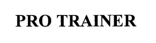 PRO TRAINER logo
