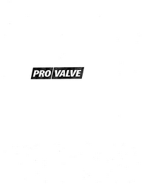 PRO VALVE logo