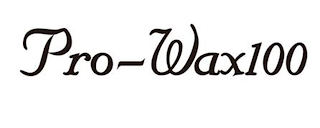 PRO-WAX100 logo