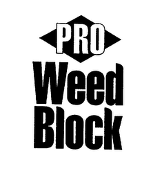 PRO WEED BLOCK logo