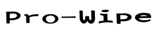 PRO-WIPE logo