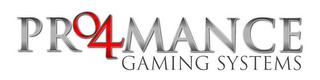 PRO4MANCE GAMING SYSTEMS logo