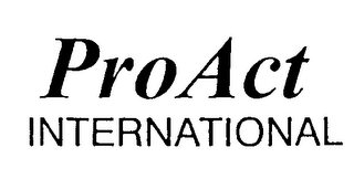 PROACT INTERNATIONAL logo