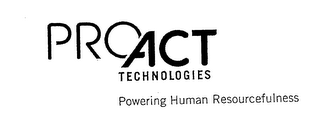 PROACT TECHNOLOGIES POWERING HUMAN RESOURCEFULNESS logo