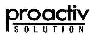 PROACTIV SOLUTION logo