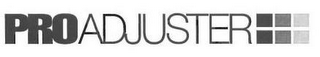 PROADJUSTER logo