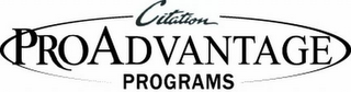 PROADVANTAGE CITATION PROGRAMS logo