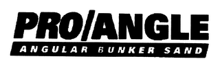 PRO/ANGLE ANGULAR BUNKER SAND logo