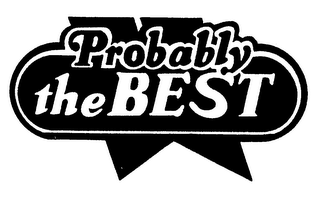 PROBABLY THE BEST logo