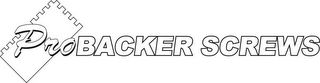 PROBACKER SCREWS logo