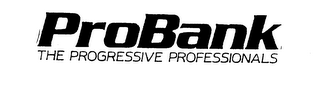 PROBANK N.A. THE PROGRESSIVE PROFESSIONALS logo