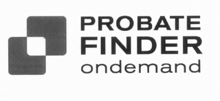 PROBATE FINDER ONDEMAND logo