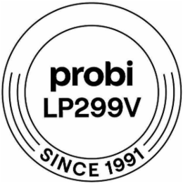 PROBI LP299V SINCE 1991 logo