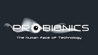 PROBIONICS THE HUMAN FACE OF TECHNOLOGY logo