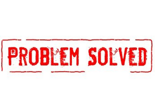 PROBLEM SOLVED logo